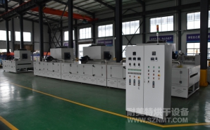 NMT-TZ-88纖維材料，先預(yù)熱再浸膠再固化預(yù)熱固化隧道爐(威海光威)